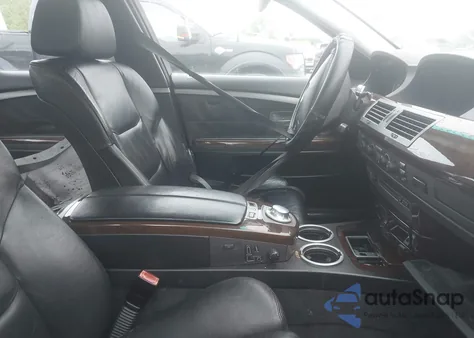 2003 BMW 745I z USA, uszkodzony, nr VIN WBAGL63493DP65399